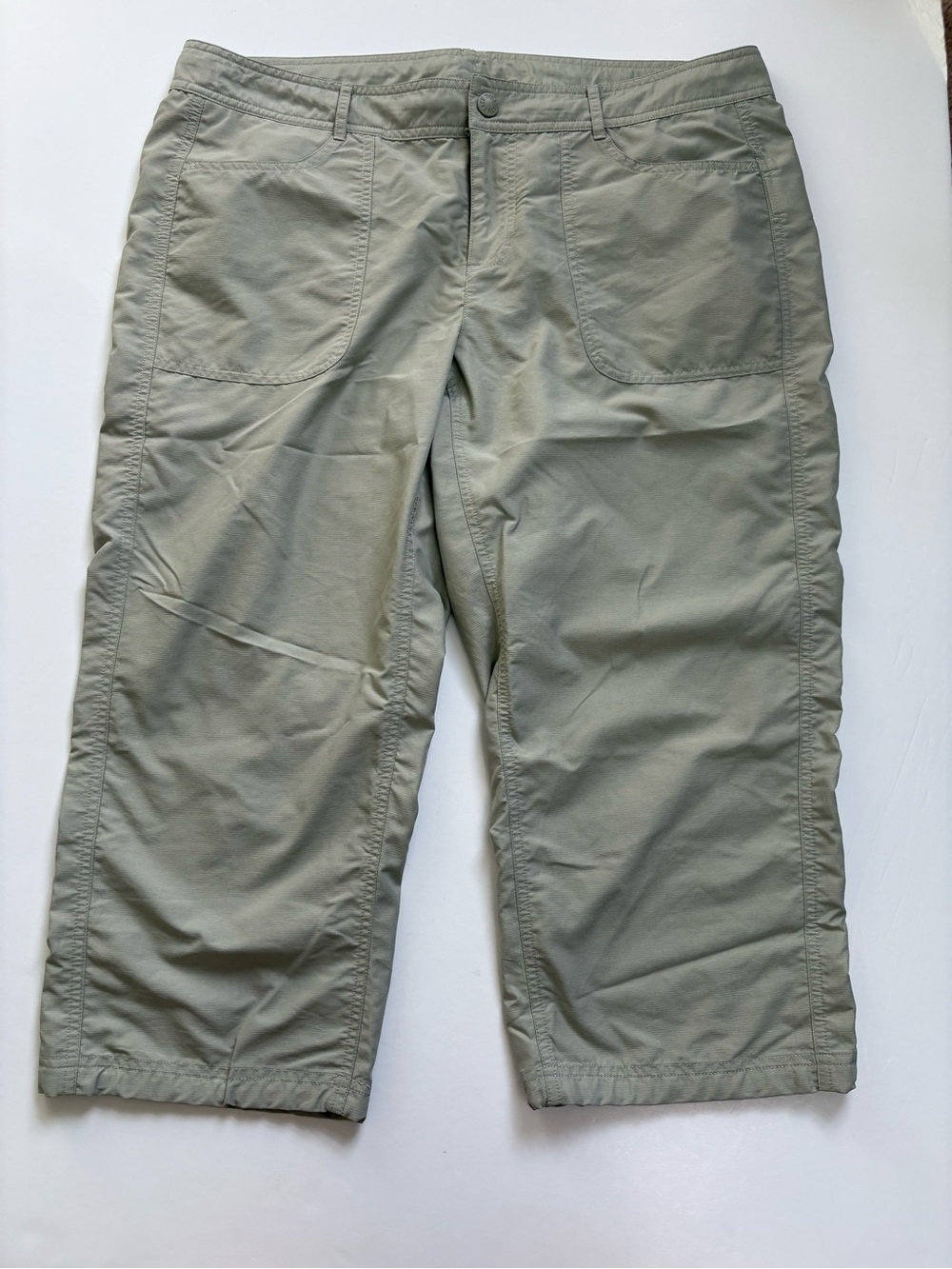The North Face Horizon II Capri Hiking Pants Khaki Size 14